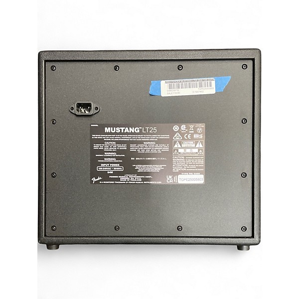 Used Fender Mustang LT25 25W 1x8 Guitar Combo Amp