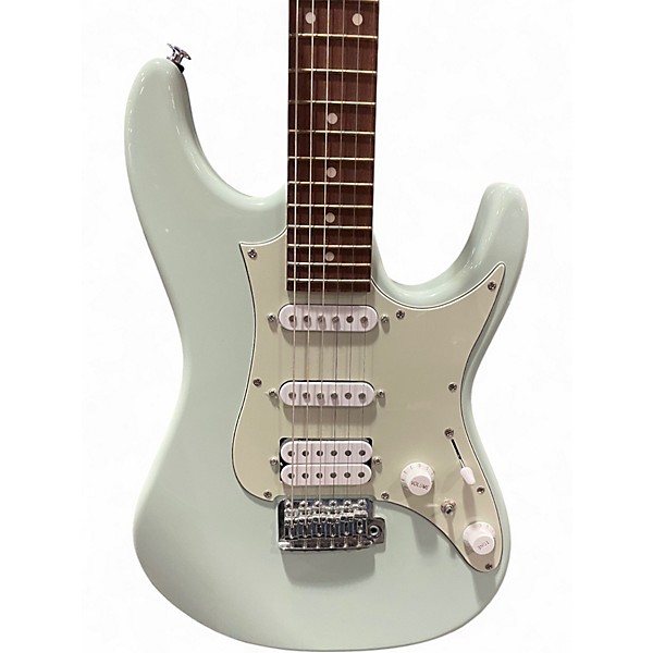 Used Ibanez AZES40 1P-01 Mint Green Solid Body Electric Guitar