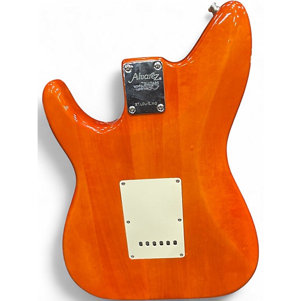 Used Alvarez AE20 Honey Burst Solid Body Electric Guitar