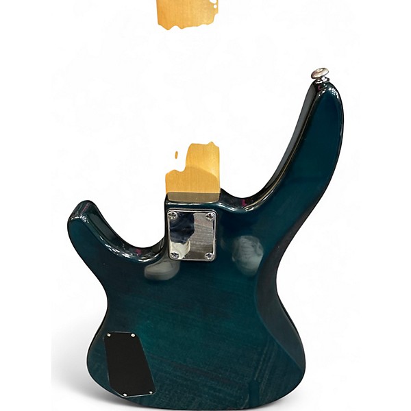 Used Samick artist 4 string bass Emerald Green Electric Bass Guitar