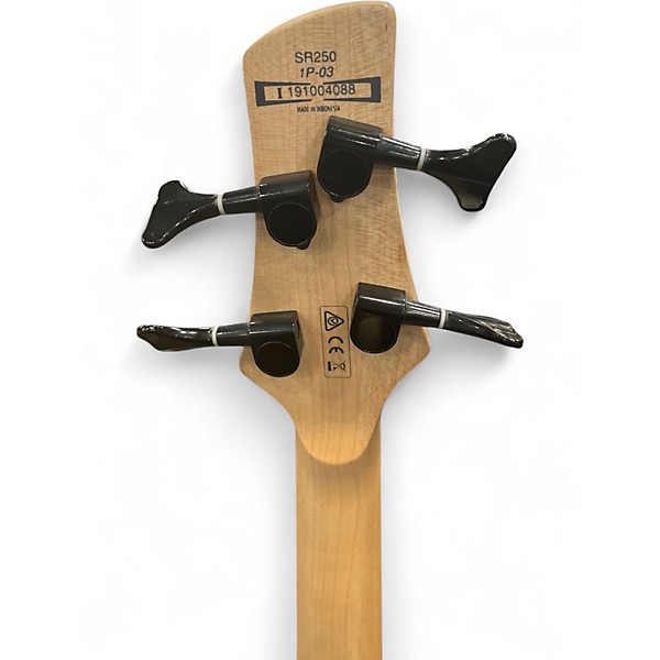 Used Ibanez SR250 White Electric Bass Guitar