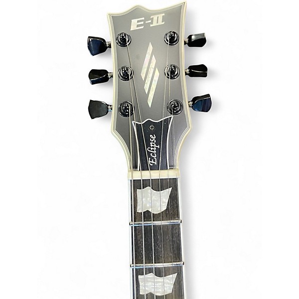 Used ESP E-II Eclipse Black Solid Body Electric Guitar