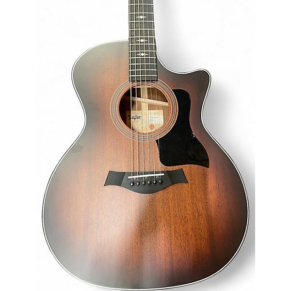 Used Taylor 324CE Shaded Edge Burst Acoustic Electric Guitar