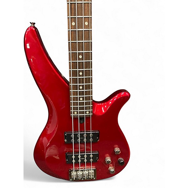 Used Yamaha RBX374 Candy Apple Red Electric Bass Guitar
