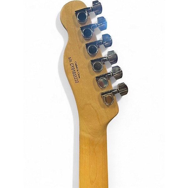 Used Squier Affinity Telecaster Black Solid Body Electric Guitar