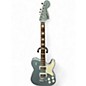 Used Squier PARANORMAL TROUBLEMAKER TELECASTER DELUXE Ice Blue Metallic Solid Body Electric Guitar thumbnail