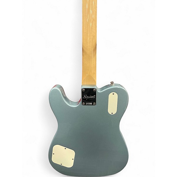 Used Squier PARANORMAL TROUBLEMAKER TELECASTER DELUXE Ice Blue Metallic Solid Body Electric Guitar