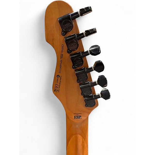 Used ESP LTD TE-200DX PURPLE BURST Solid Body Electric Guitar