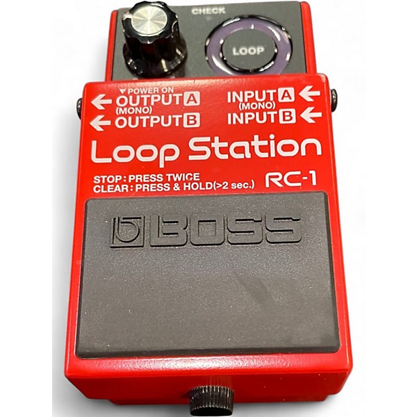 Used BOSS RC1 Loop Station Pedal