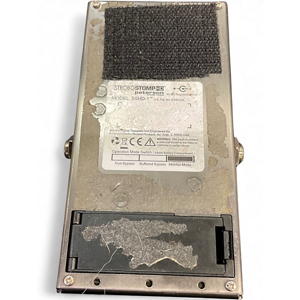 Used Peterson STROBOSTOMP HD Tuner Pedal