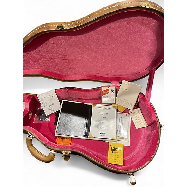 Used 2022 Gibson MURPHY LAB HEAVY AGED GOLDEN POPPY BURST Solid Body Electric Guitar