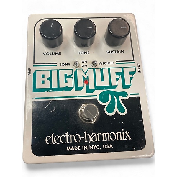 Used Electro-Harmonix BIG MUFF PI W/ TONE WICKER Effect Pedal