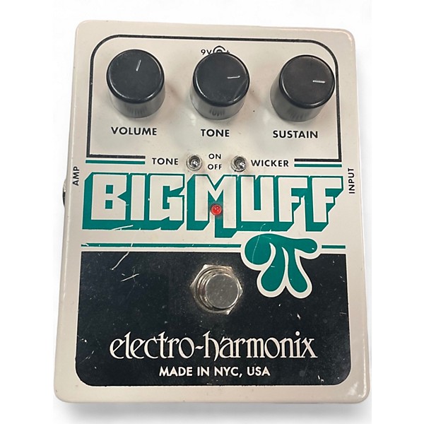 Used Electro-Harmonix BIG MUFF PI W/ TONE WICKER Effect Pedal