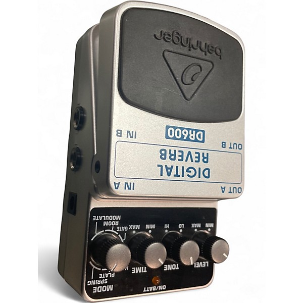 Used Behringer DR600 Digital Stereo Reverb Effect Pedal