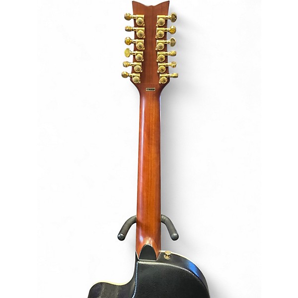 Used Schecter Guitar Research DIAMOND SERIES ELITE 2 Tone Sunburst 12 String Acoustic Electric Guitar