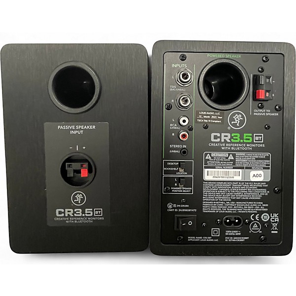 Used Mackie CR 3.5 Powered Monitor