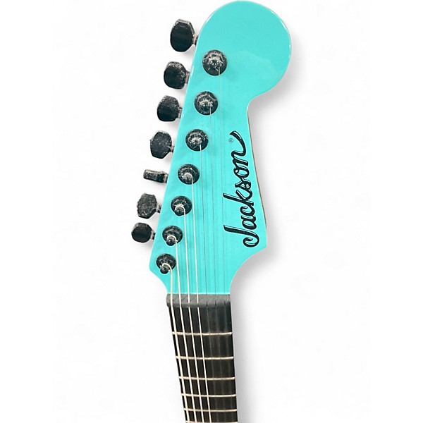 Used Jackson Josh Smith SL7 EV Dark Surf Green Solid Body Electric Guitar