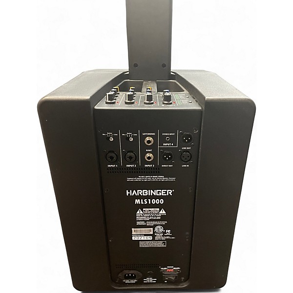 Used Harbinger mls1000 Powered Speaker