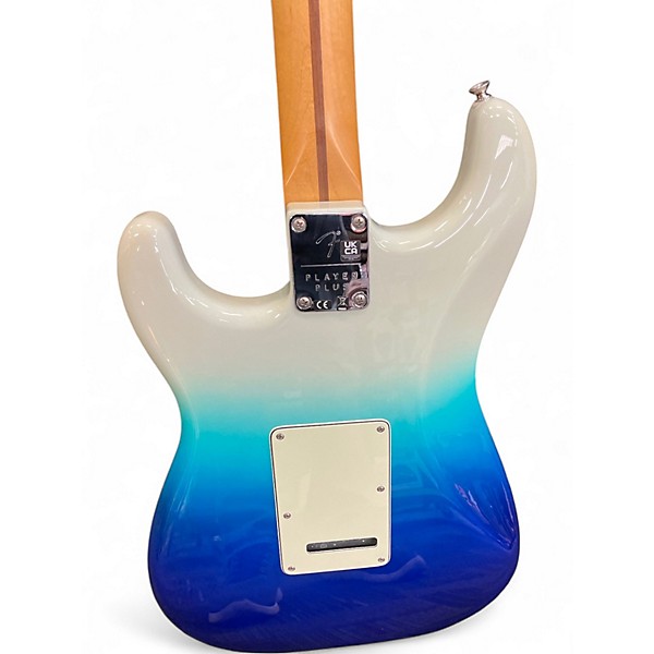 Used 2022 Fender Player Plus Stratocaster Bel Air Blue Solid Body Electric Guitar