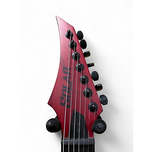 Used Solar Guitars A27TBR Red Solid Body Electric Guitar
