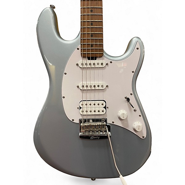 Used Sterling by Music Man Cutlass Satin Red Solid Body Electric Guitar