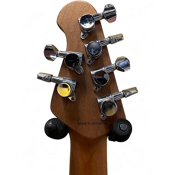 Used Sterling by Music Man Cutlass Satin Red Solid Body Electric Guitar