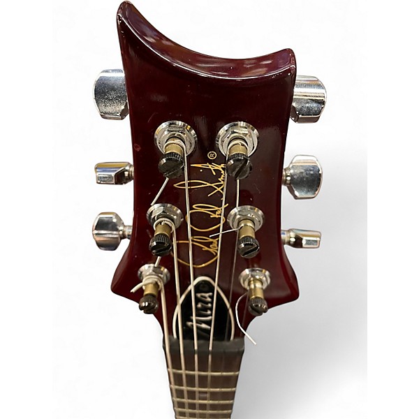 Used PRS Mira Trans Red Solid Body Electric Guitar