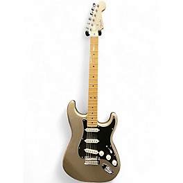 Used 2022 Fender 75TH ANNIVERSARY STRATOCASTER CHAMPAGNE Solid Body Electric Guitar