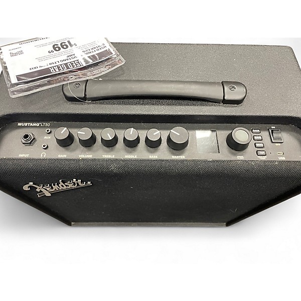 Used Fender Mustang LT50 50W 1x12 Guitar Combo Amp