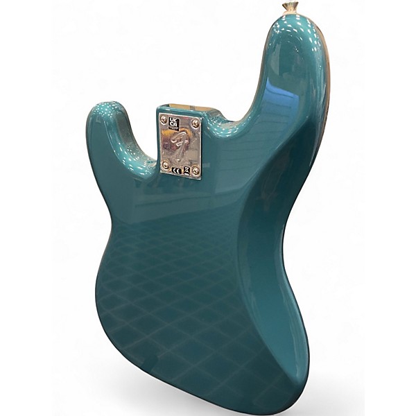 Used Fender Player Precision Bass Ocean Turquoise Electric Bass Guitar