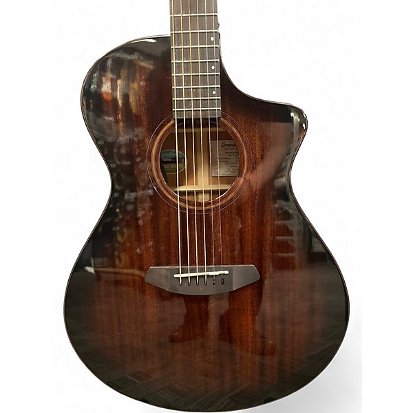 Used Breedlove WILDWOOD CN SUEDE CE Mahogany Acoustic Electric Guitar