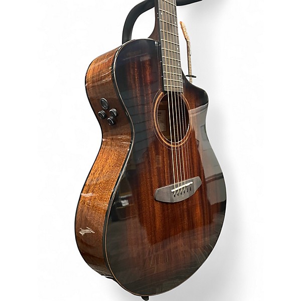 Used Breedlove WILDWOOD CN SUEDE CE Mahogany Acoustic Electric Guitar