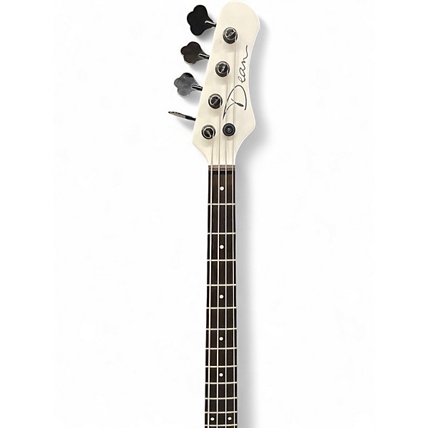 Used Dean Hillsboro Dean Hillsboro satin white Electric Bass Guitar