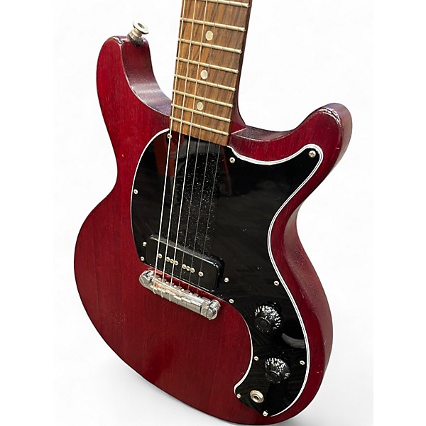 Used Gibson Les Paul Junior Cherry Solid Body Electric Guitar