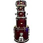 Used Yamaha 5 Piece Stage Custom CRANBERRY RED Drum Kit thumbnail