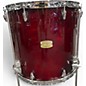 Used Yamaha 5 Piece Stage Custom CRANBERRY RED Drum Kit