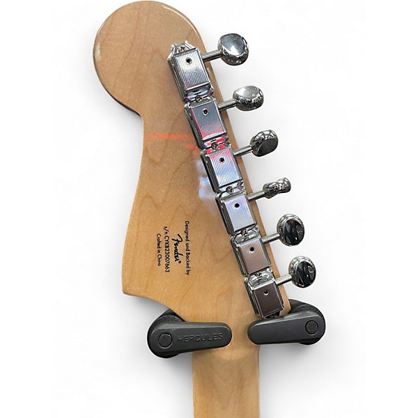 Used Squier Strat-O-Sonic Butterscotch Solid Body Electric Guitar