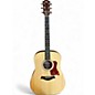 Used Taylor 210E Natural Acoustic Electric Guitar thumbnail