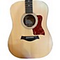 Used Taylor 210E Natural Acoustic Electric Guitar