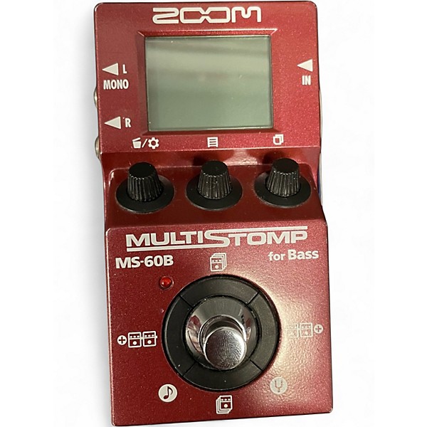 Used Zoom ZMS60B Multistomp Bass Bass Effect Pedal