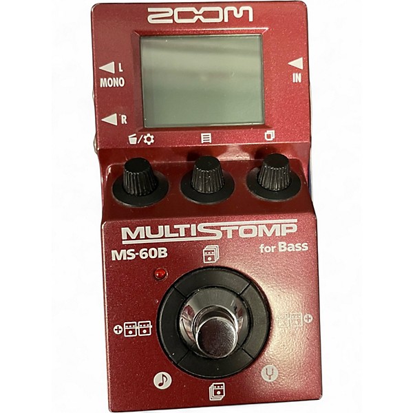 Used Zoom ZMS60B Multistomp Bass Bass Effect Pedal