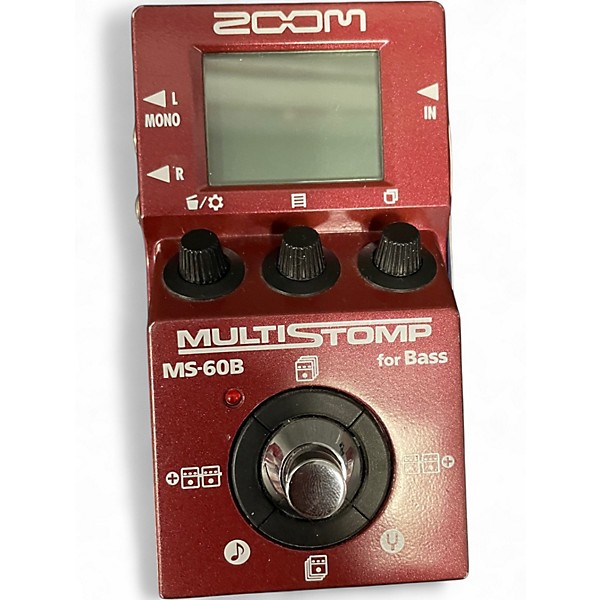 Used Zoom ZMS60B Multistomp Bass Bass Effect Pedal