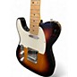 Used Fender Player Telecaster Left Handed 3 Color Sunburst Solid Body Electric Guitar