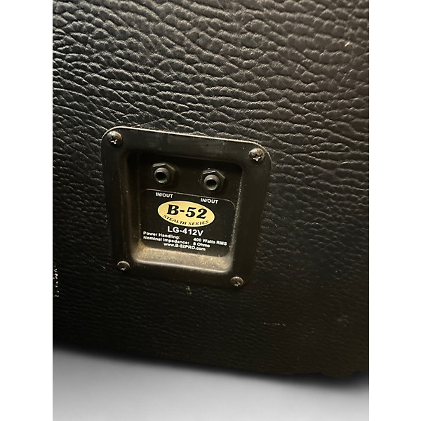 Used B-52 LG412V 4x12 400W Slant Guitar Cabinet