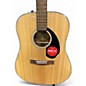 Used Fender CD60S Dreadnought Maple Acoustic Guitar