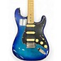 Used Fender 70TH LIMITED EDITION PLAYER STRATOCASTER  HSS PLUS TOP Blue Burst Solid Body Electric Guitar