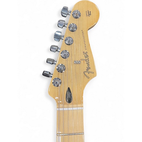 Used Fender 70TH LIMITED EDITION PLAYER STRATOCASTER  HSS PLUS TOP Blue Burst Solid Body Electric Guitar