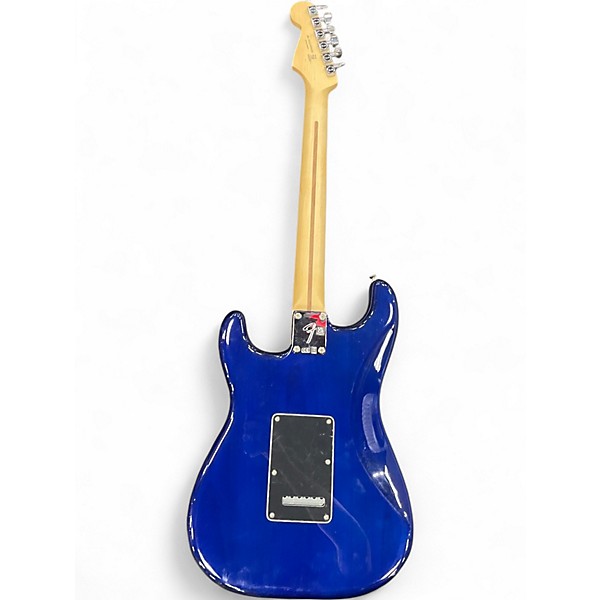 Used Fender 70TH LIMITED EDITION PLAYER STRATOCASTER  HSS PLUS TOP Blue Burst Solid Body Electric Guitar