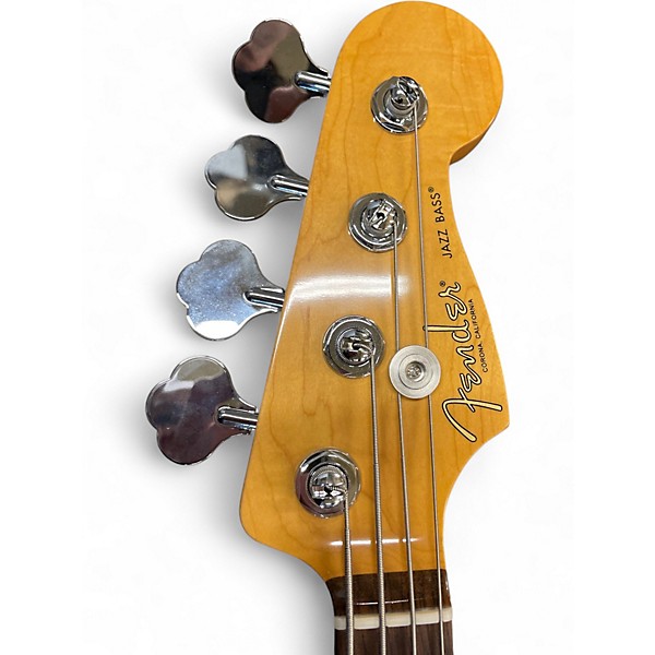 Used Fender American Professional II Jazz Bass Black Electric Bass Guitar