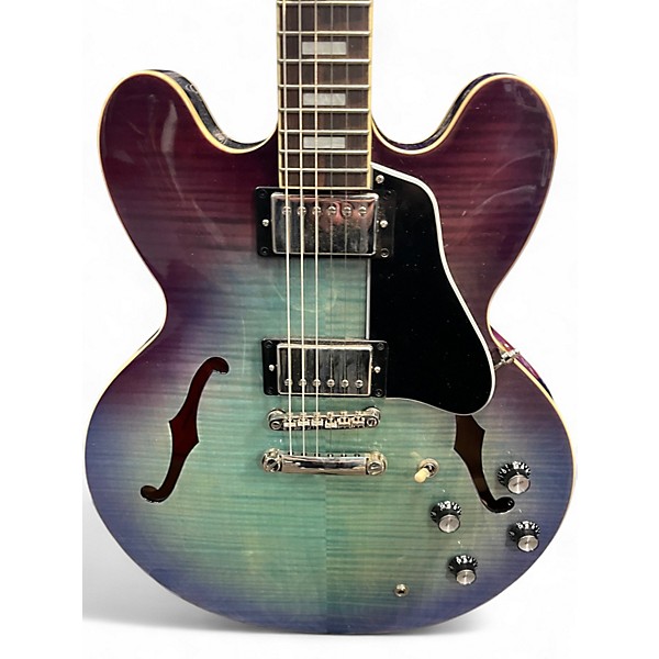 Used Epiphone ES355 Blueberry Burst Hollow Body Electric Guitar